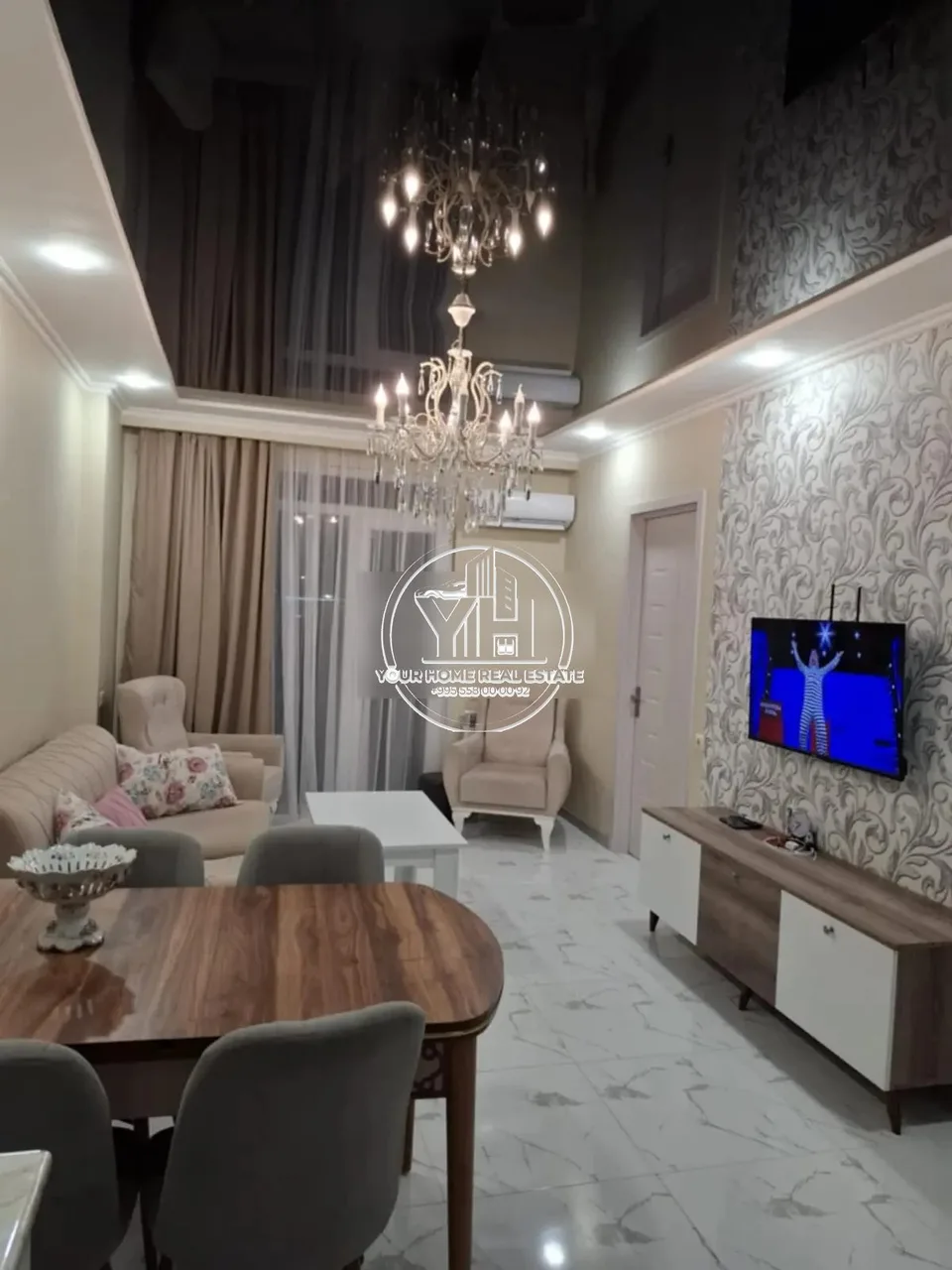 3-комнатная квартира в аренду в Батуми, 65 м² — фото 9