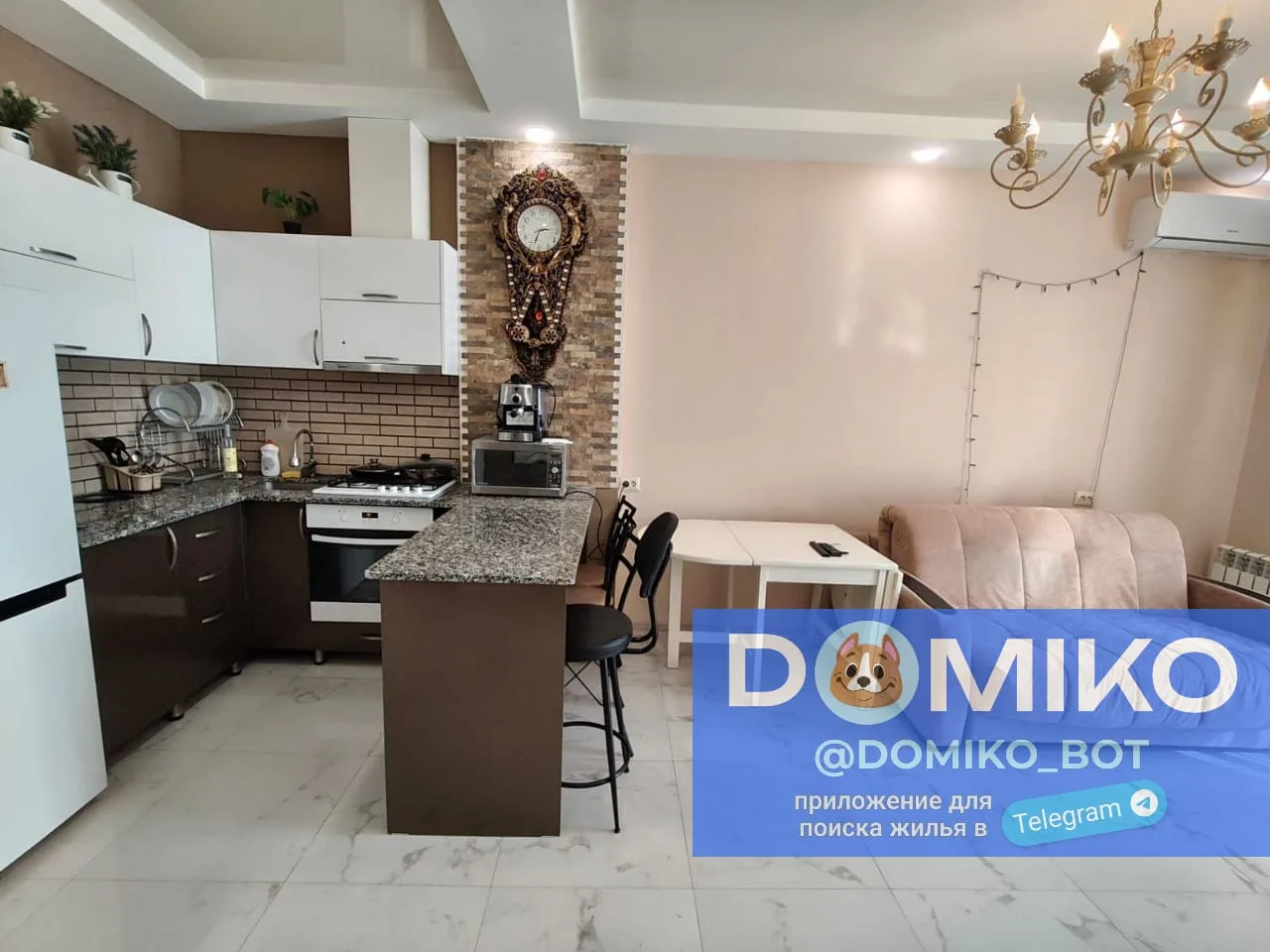 1+1, 45 м², аренда в Батуми, 500 USD